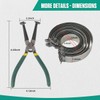 Automotive Piston Ring Compressor Tool, Car Engine Piston Ring Compressor