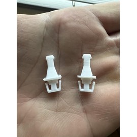 Replacement striker set compatible with Brabantia Touch Bin lid catch unit lock (Pack of 2) colours may vary white or black