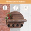 Key Holder for Wall Key Hooks Wall Mounted with Dried