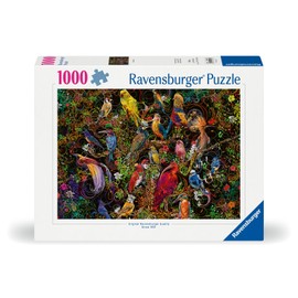 Ravensburger Birds of Art 1000-Piece Jigsaw Puzzle | Unique Artwork | Perfect Interlocking Fit | Vibrant and Glare-Free | FSC Certified