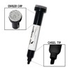 KleenSlate (12) Pack Large Black Dry Erase Markers with Eraser