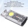 Mini COB Work Light 8 Mode Portable Rechargeable Magnetic Hook