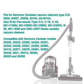 16 Pack Style C/Q Canister Vacuum Bags for Kenmore 50104, Micro Filtration Premium Dust Bags Fit Kenmore Style C Q 5055 50557 50558 Type C-5 Models