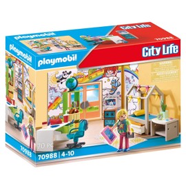 PLAYMOBIL City Life 70988 Children's Room, Toy for Children from 4 Years