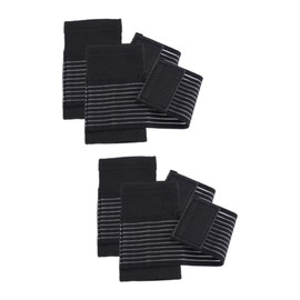 Healeved 4pcs Weightlifting Wrist Brace Comfortable Wrist Support for Sports Powerlifting Training Breathable Material Fit for Injury Prevention