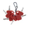 ZTUOAUMA 6X Ignition Keys T209428 KV13427 for John Deere Skid