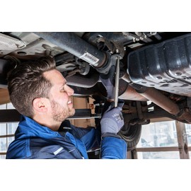 HAZET 2165-3 400 mm Pry Bar - Bright Nickel-Plated