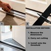 Door Threshold Vinyl Seal Replacement - Bryxium 2 Pcs 36
