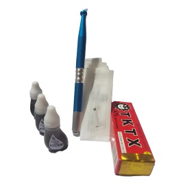 Kit Basico De Microblading Inductor Agujas Y Pigmentos