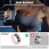 10-Pack Silicone Ring Covers for Oura Ring Protection