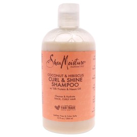 Shea Moisture Shampoo Curl & Shine 13oz Coconut & Hibiscus by Shea Moisture
