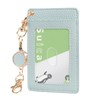 Commuter Pass Case with Reel, Double-Sided, Women's, PU Leather, 2