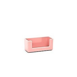 Poppin Business Card Holder, Blush