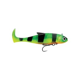 FIIISH Blaster Shad - 16 cm - 53 g - Combo - Pike Bait Rubber Fish Colour Fire Tiger