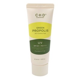 CKD 40ml (SPF50+) Green Propolis All Coverage Sun Foundation Free Sun Cream CKD / 씨케이디 40ml (SPF50+) 그린프로폴리스 올커버리선 파데프리 선크림 CKD