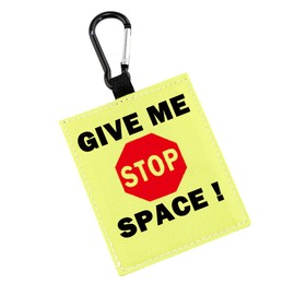 Nervous/Anxious Give Me Space Alert Hanging Patch Caution Stop Dog Alert Hanging Patches Nervous Dog Hanging Dog Alert Patches (GIVE ME -Space)