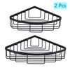 GORDEE [2 Pack] Corner Shower Caddy Shelf Organizer, Stainless Steel