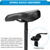 Bicycle Suspension Seat Post, 27.2mm Alumium Bike Seatpost Suspension Seat