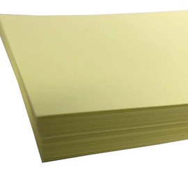 NatNip A5 Yellow Card Paper Printer - 160gsm 40 Sheets - Coloured Craft Card - Suitable for Craft, Printing, Copying, Photocopiers