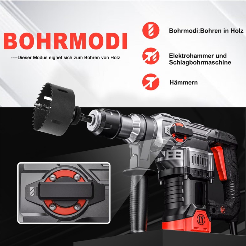 Hole Saw 53 mm, Bi-Metal Hole Saws with SDS Plus