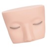 Lash Mannequin Head Elastic Realistic 3 Layer Lashes Eyelash Mannequin
