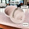 bioGo Reusable Coffee Cups - Faded Pink & Pastel Gray