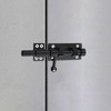 Barrel Bolt Latch, 6.3" Heavy Duty Gate Latch Slide Lock