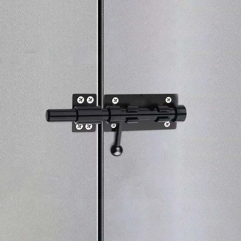 Barrel Bolt Latch, 6.3" Heavy Duty Gate Latch Slide Lock