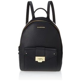 Samantha Vega 72120115641 Women's Backpack, Front Pocket, Black