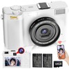 Moledro WIFI Transfer Function, Digital Camera, 5K 64 Megapixels, Dual