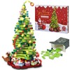Siyaluens Advent Calendar 2025 Christmas Tree Building Blocks Set, 24