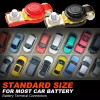 APLJZHZQ 2PCS Car Battery Cable Terminal Connectors Clamp Quick Release