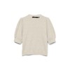 VERO MODA Women's Vmdoffy 2/4 O-Neck Pullover Ga Noos, Birch