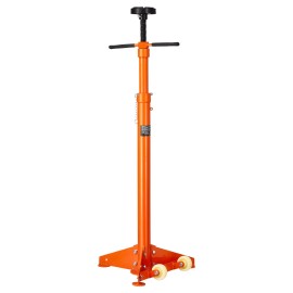3/4 Ton Capacity Underhoist Support Stand with Spin Handle 75.4 in Lifting Bearing Mounted Car Jacks 38.4 inDefault: Default