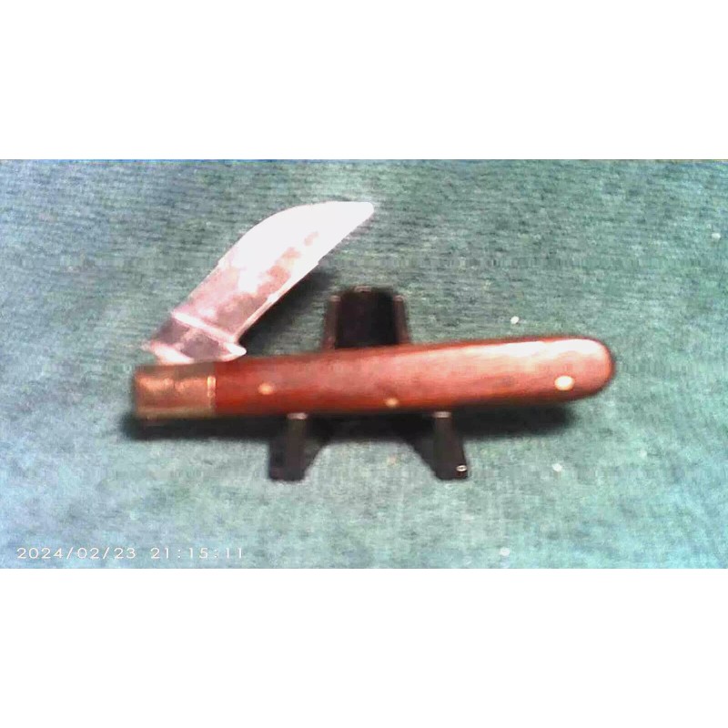 Pakistan Lot of 2 Vintage Utility Work Knives Single Blade