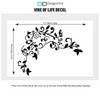 Custom Made Vine of Life Decal Sticker Fits Guitars &