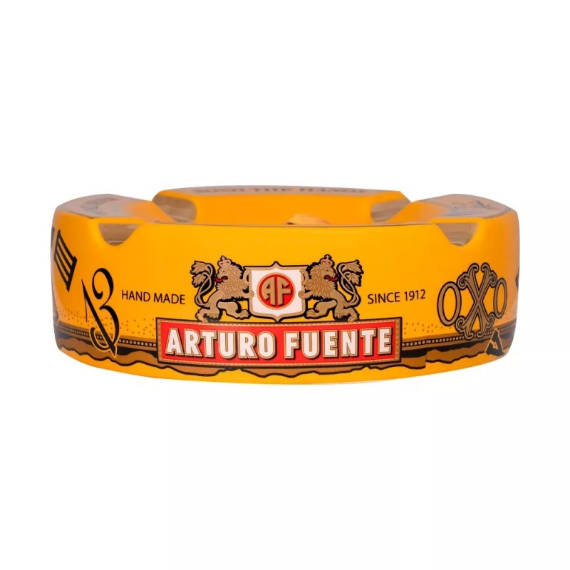 Arturo Fuente Ceramic Cigar Ashtray - OXO - Yellow