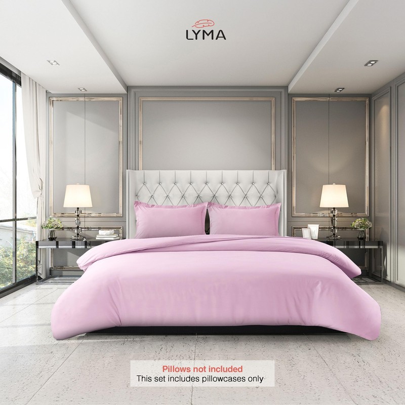 LYMA Pillow Cases Pack of 2, Breathable Housewife & Oxford