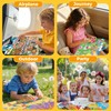 Kalysky 6 Pack Reusable Jelly Sticker Books for Toddlers 2-6