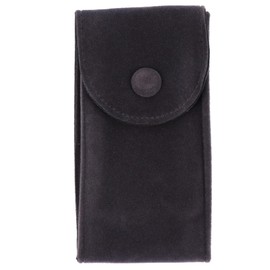 SAFIGLE Practical Dark Grey Travel Watch Pouch Case Non-woven Storage for Watches and Bracelets for Daily Use and Travel