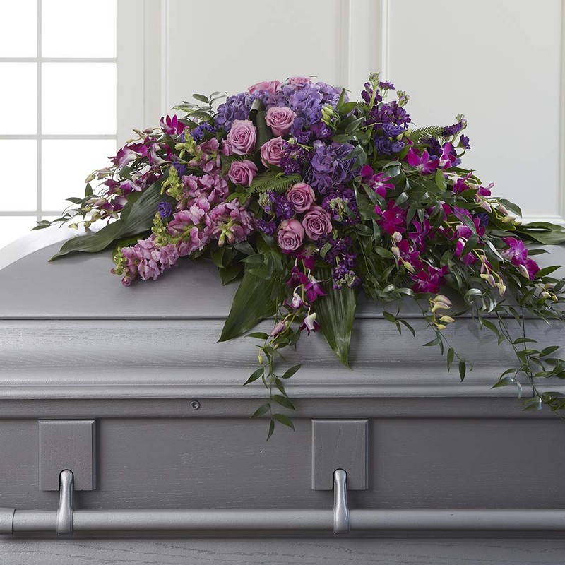FloraCraft Plastic Floral Casket Saddle 2.75 Inch x 11.25 Inch