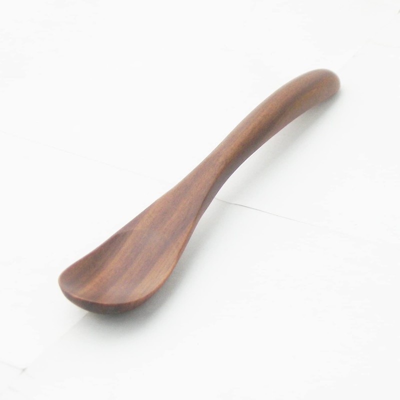 Nagao Sao Wood Demitasse Spoons, 4.8 inches (12.2 cm), Set