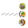Baluue 3sets Quality Stainless Steel Tweezers Fish Bone Tongs Kitchen