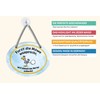 schilderkreis24 Tin Sign Funny Saying "Furzt die Möwe horizontal.." Decorative