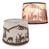 Medium Double Print Lampshade Set of 2 Easy Assembly Lamps