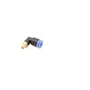 Pneumatic Angle Plug Fitting 90° M6 to 4 mm, Pack