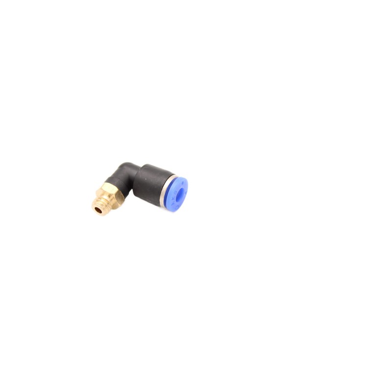 Pneumatic Angle Plug Fitting 90° M6 to 4 mm, Pack