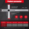 PENGZHAN - Adjustable Drywall T-Square Tool - Aluminum - for