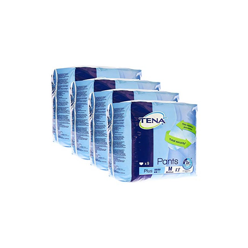 TENA Pants Plus – Medium – (Pack 07515167 (Pack of