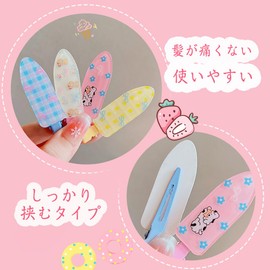 Masvan Hair Pin Bangs Clip Bangs Pin Hair Clip Non-marking Hairpin Set Bangs Clasp Hair Ornaments Cute Stylish Hair Accessory Small Set of 6 (Type A)